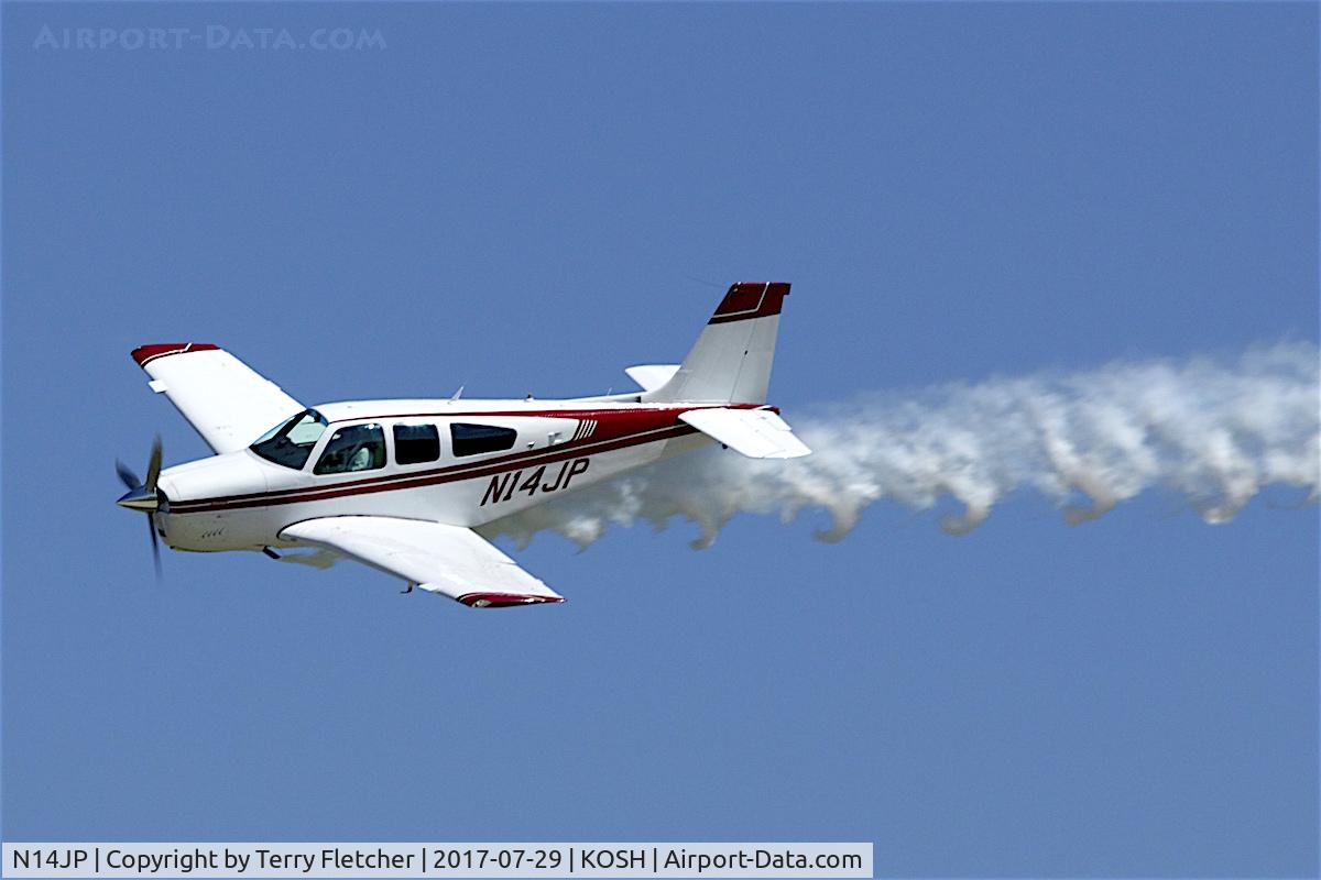 N14JP, 1986 Beech F33C Bonanza C/N CJ-177, at 2017 EAA AirVenture at Oshkosh