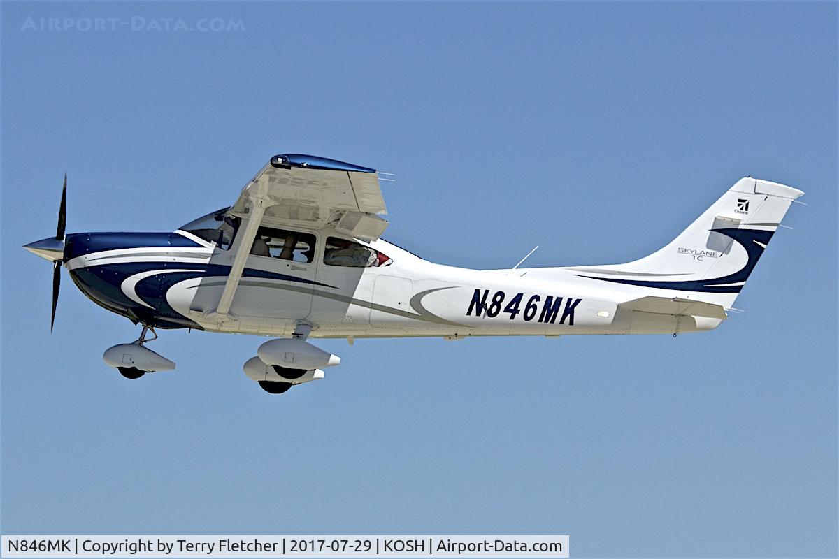 N846MK, Cessna T182T Turbo Skylane C/N T18208911, at 2017 EAA AirVenture at Oshkosh