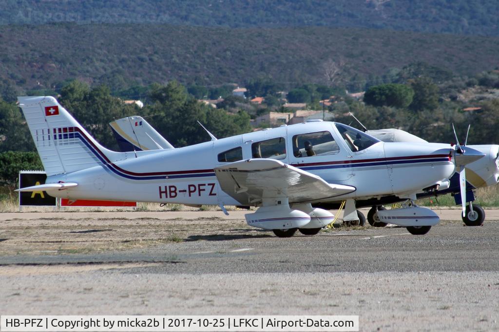 HB-PFZ, 1980 Piper PA-28-236 Dakota C/N 28-8111033, Parked