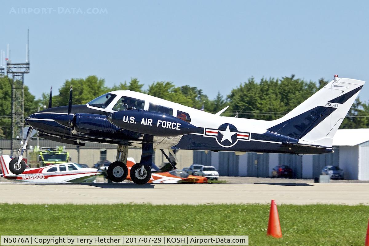 N5076A, 1961 Cessna U-3B (310M) C/N 310M-0018, at 2017 EAA AirVenture at Oshkosh