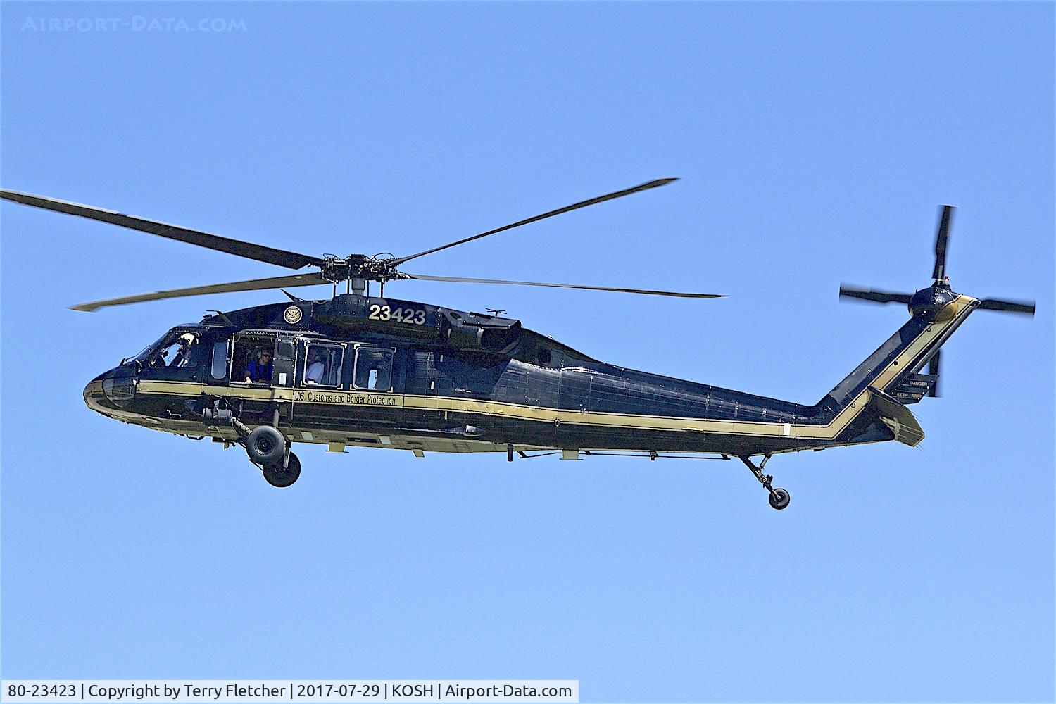 80-23423, Sikorsky UH-60A Black Hawk C/N 70.181, at 2017 EAA AirVenture at Oshkosh