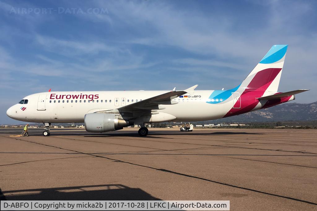 D-ABFO, 2010 Airbus A320-214 C/N 4564, Parked