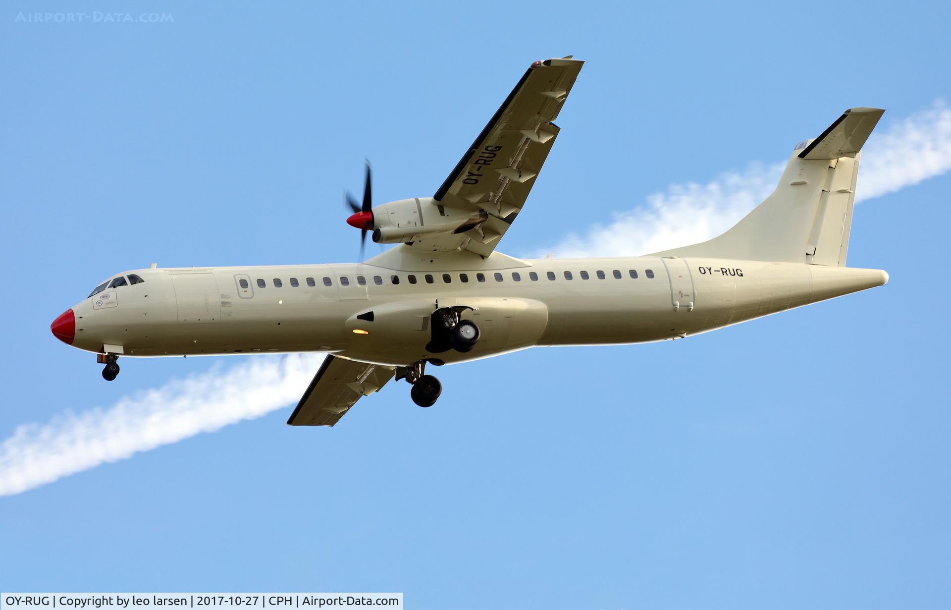 OY-RUG, 1998 ATR 72-202 C/N 509, Copenhagen 27.10.2017