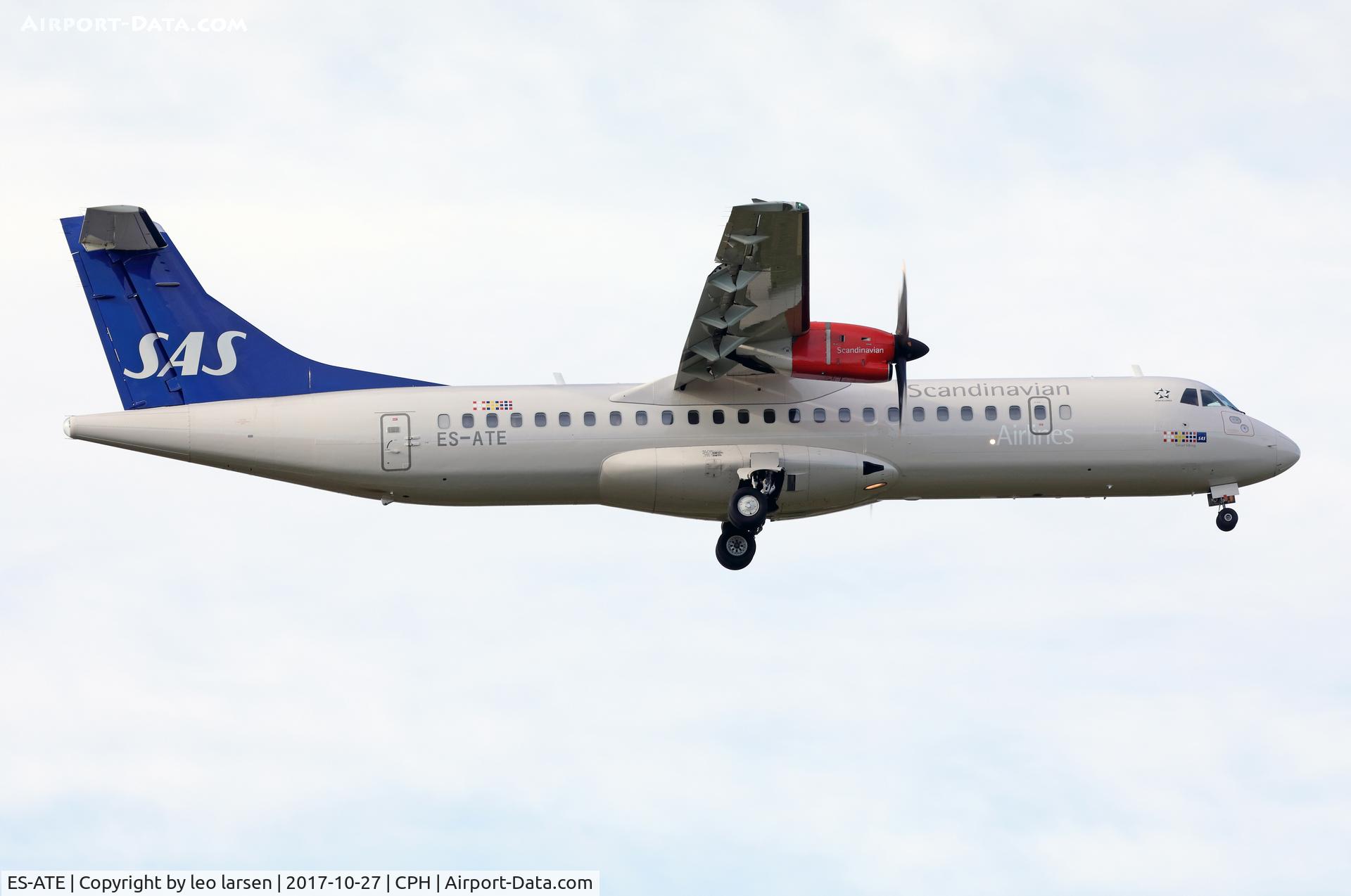 ES-ATE, 2013 ATR 72-600 (72-212A) C/N 1120, Copenhagen 27.10.2017