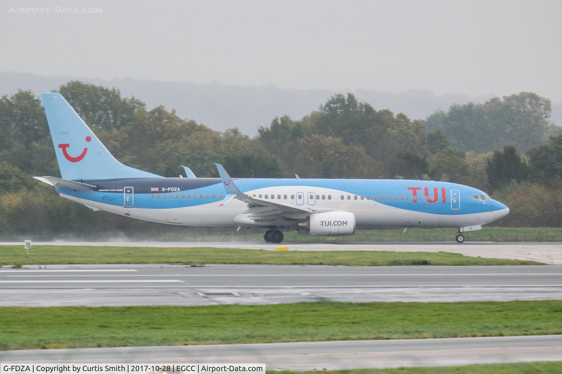 G-FDZA, 2007 Boeing 737-8K5 C/N 35134, G-FDZA seen at EGCC/MAN