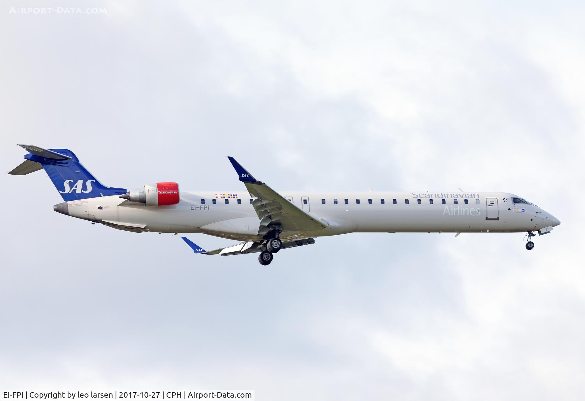 EI-FPI, 2016 Bombardier CRJ-900LR (CL-600-2D24) C/N 15425, Copenhagen 27.10.2017