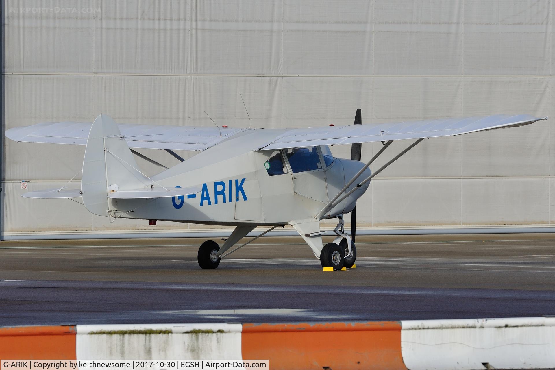 G-ARIK, 1960 Piper PA-22-150 Tri-Pacer C/N 22-7570, Nice Visitor.