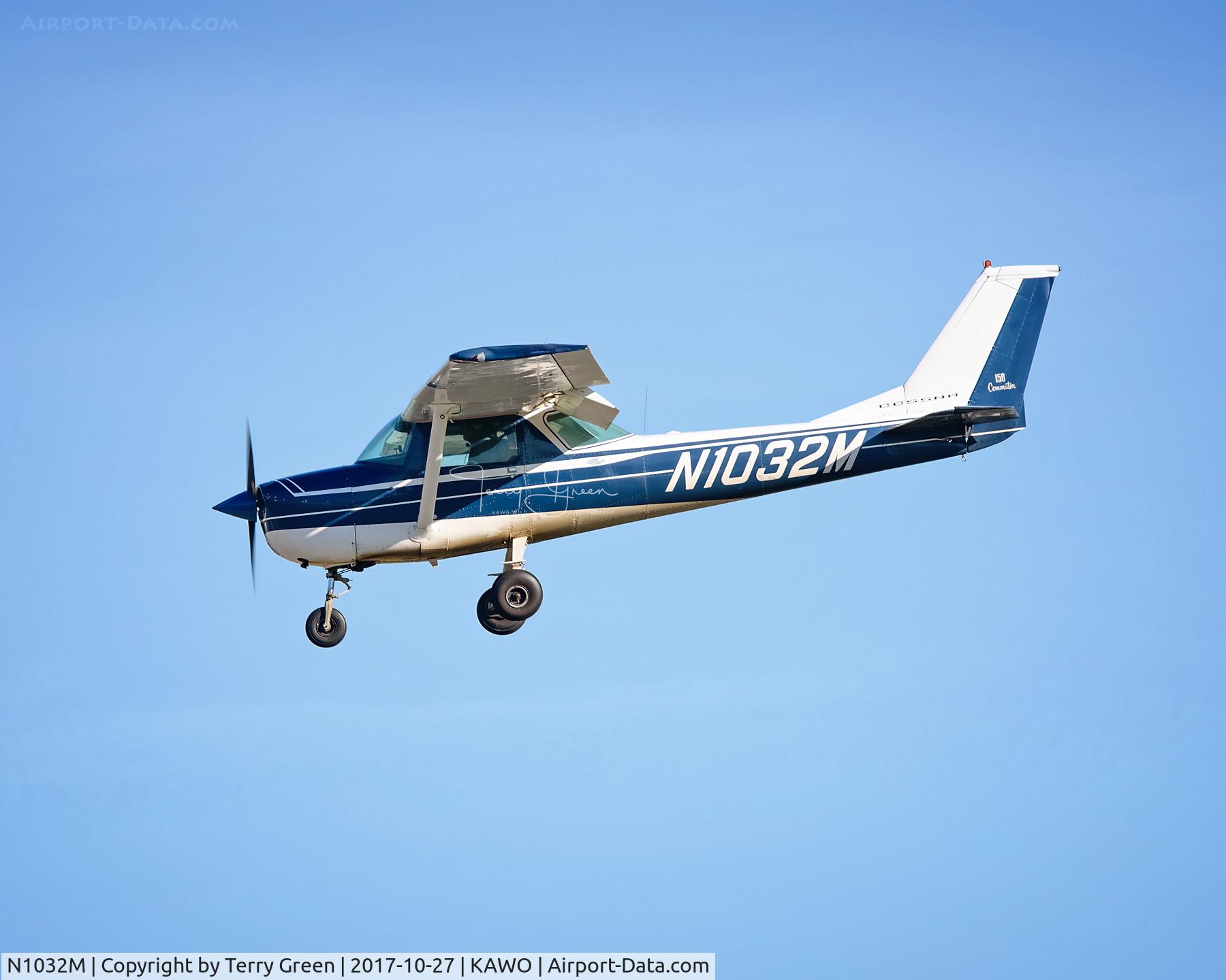 N1032M, 1970 Cessna 150K C/N 15071732, KAWO