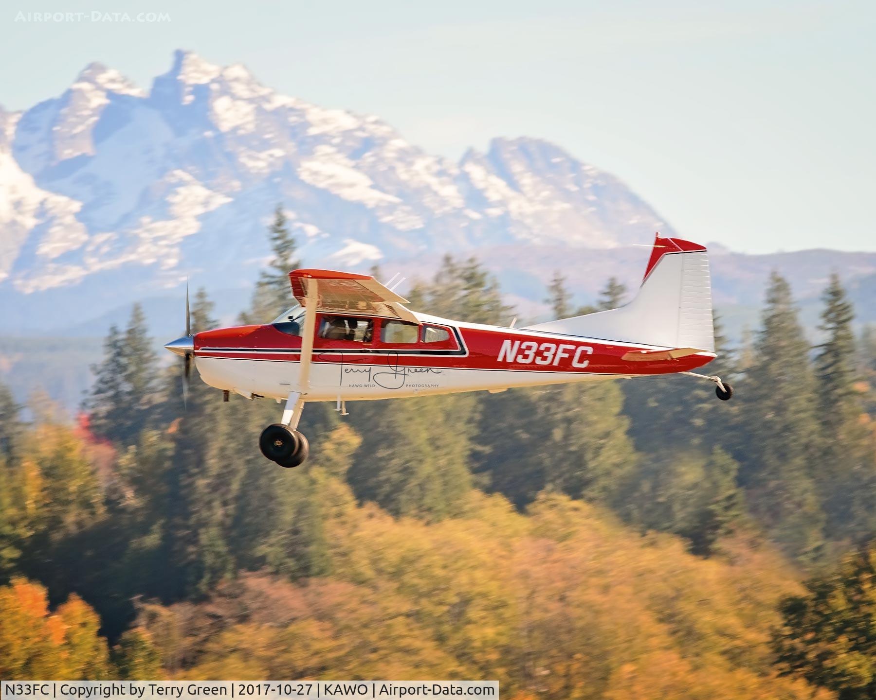 N33FC, 1969 Cessna A185E Skywagon 185 C/N 18501631, KAWO