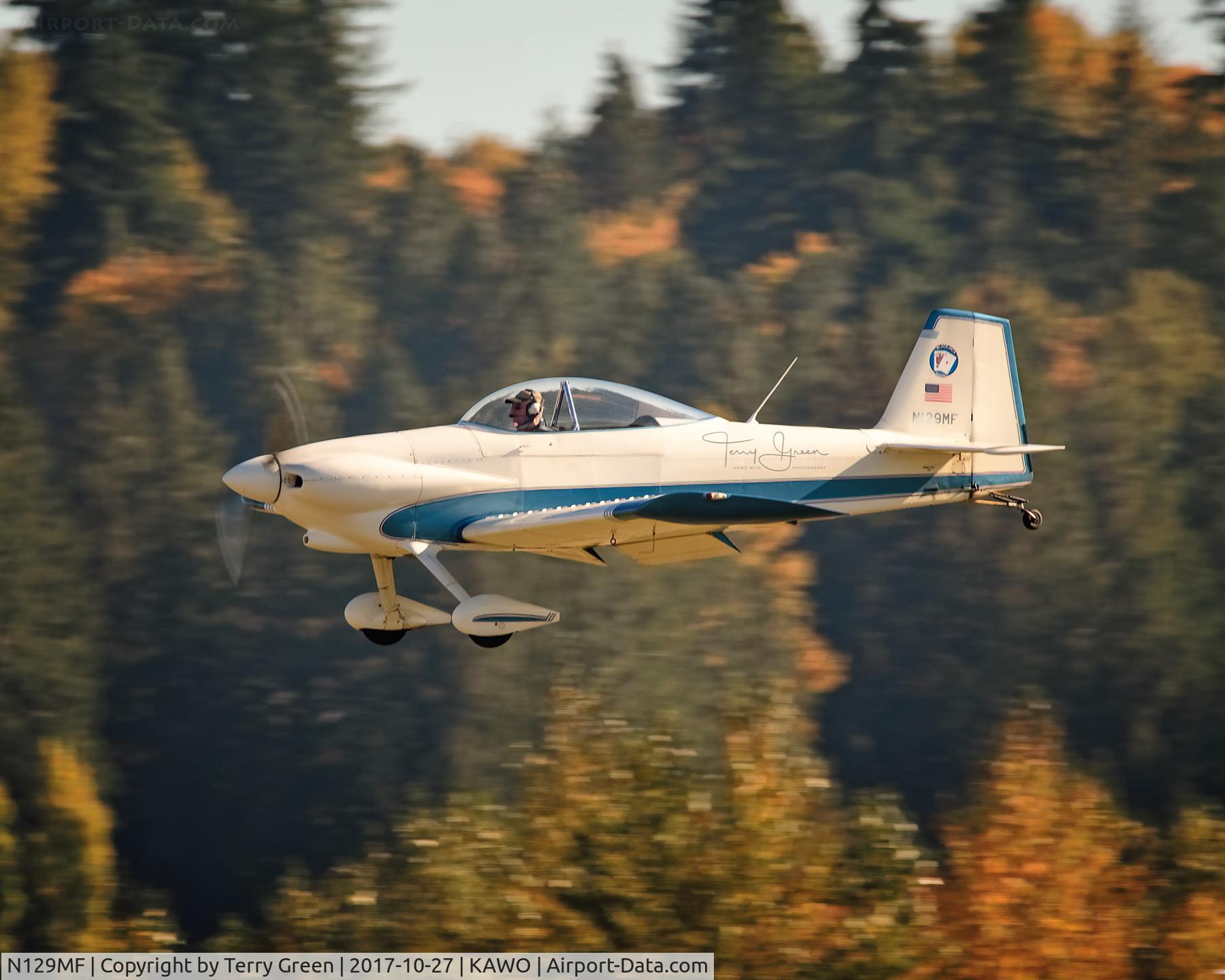 N129MF, 1984 Vans RV-4 C/N 129, KAWO