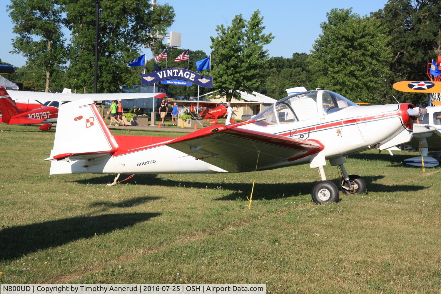 N800UD, 1959 PZL-Okecie PZL-102-B C/N 211, 1959 PZL-Okecie PZL-102-B, c/n: 211