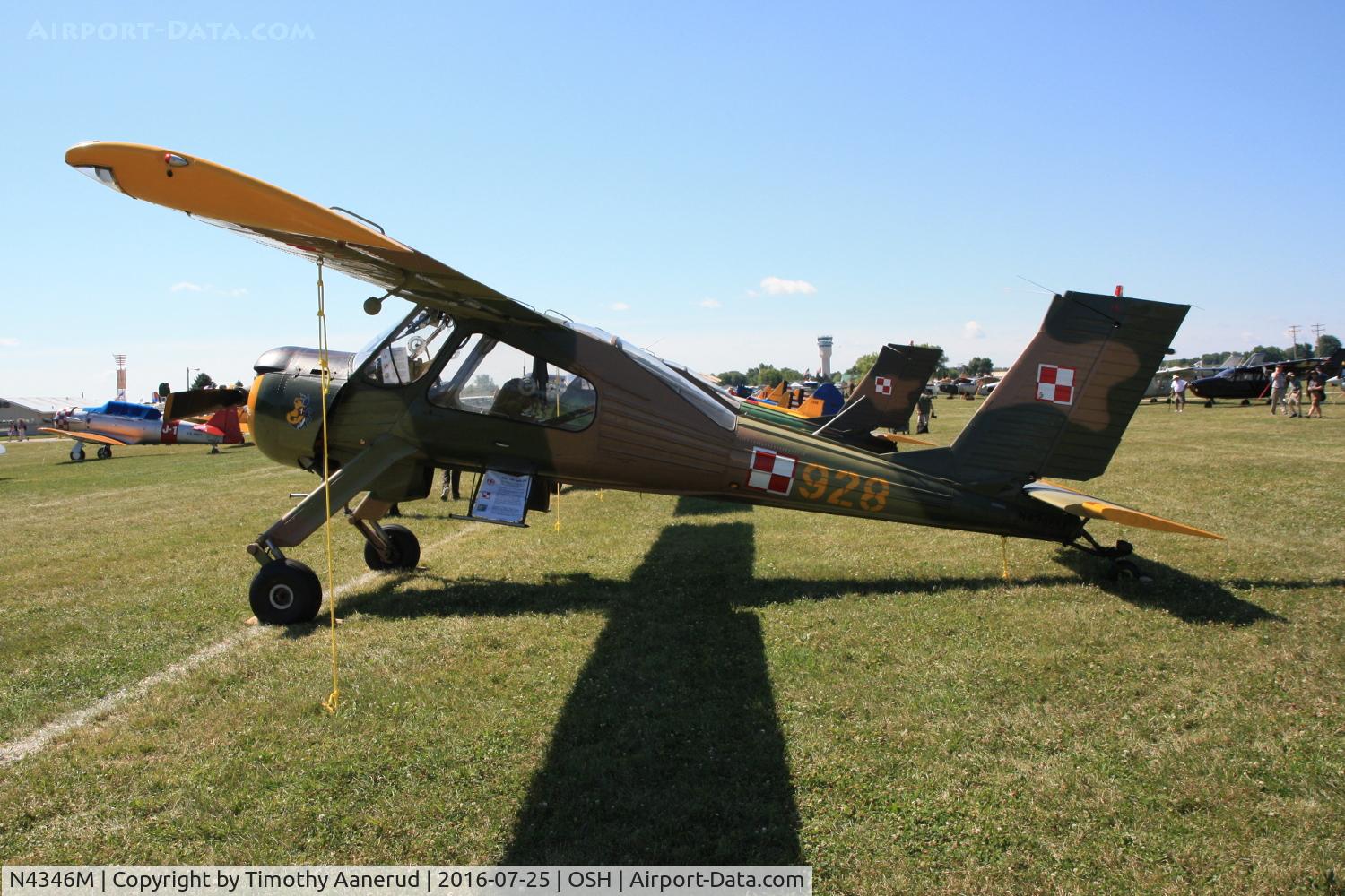 N4346M, PZL-Okecie PZL-104 Wilga 80 C/N CF21910928, PZL-Okecie PZL-104 Wilga 80, c/n: CF21910928