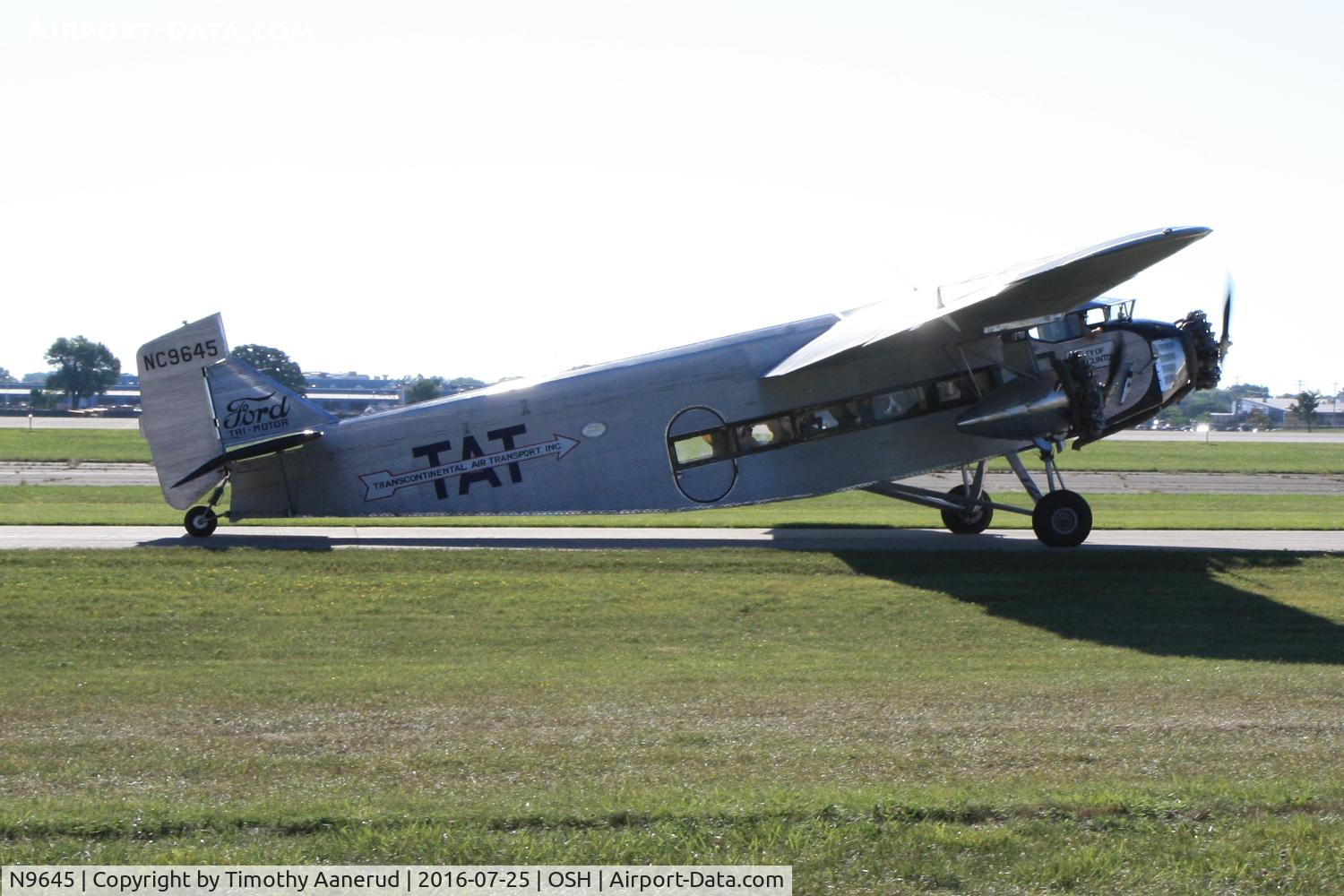 N9645, 1928 Ford 5-AT-B Tri-Motor C/N 8, 1928 Ford 5-AT-B, c/n: 8