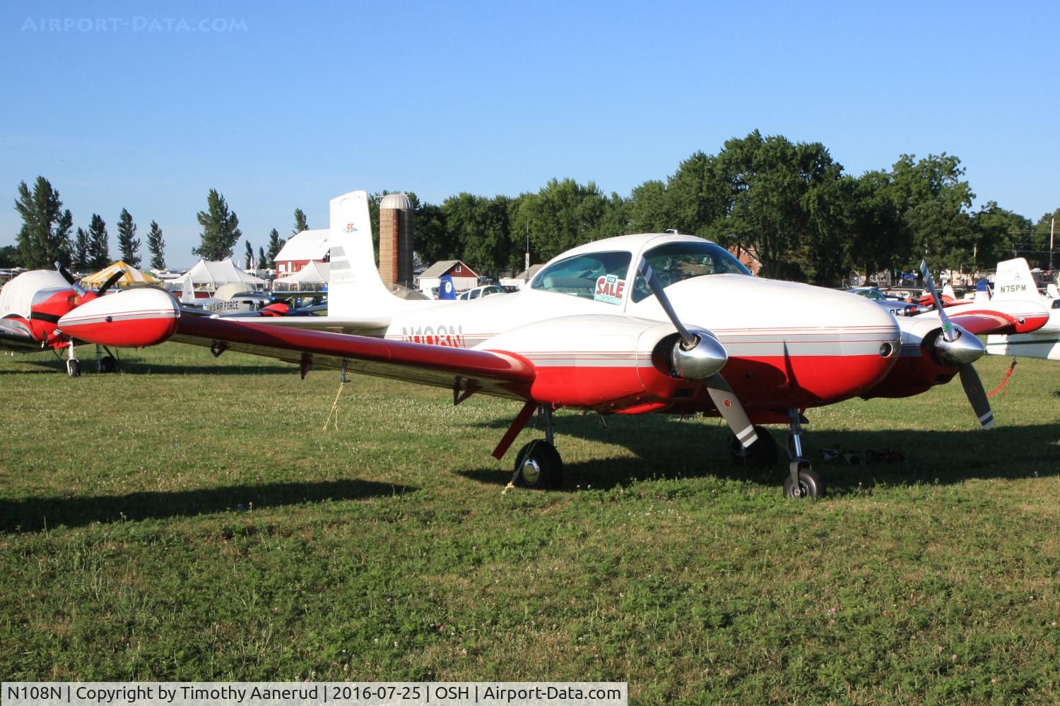 N108N, 1946 Temco D-16A Twin Navion C/N TTN-39 (NAV-4-418), 1946 Temco D-16A, c/n: TTN-39 (NAV-4-418)