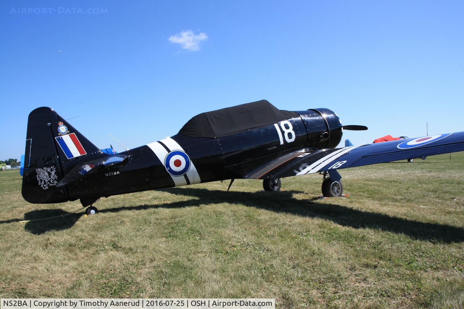 N52BA, 1941 North American/victoria Mnt Lt AT-6A Texan C/N 78-6680, 1941 North American/victoria Mnt Lt AT-6A, c/n: 78-6680