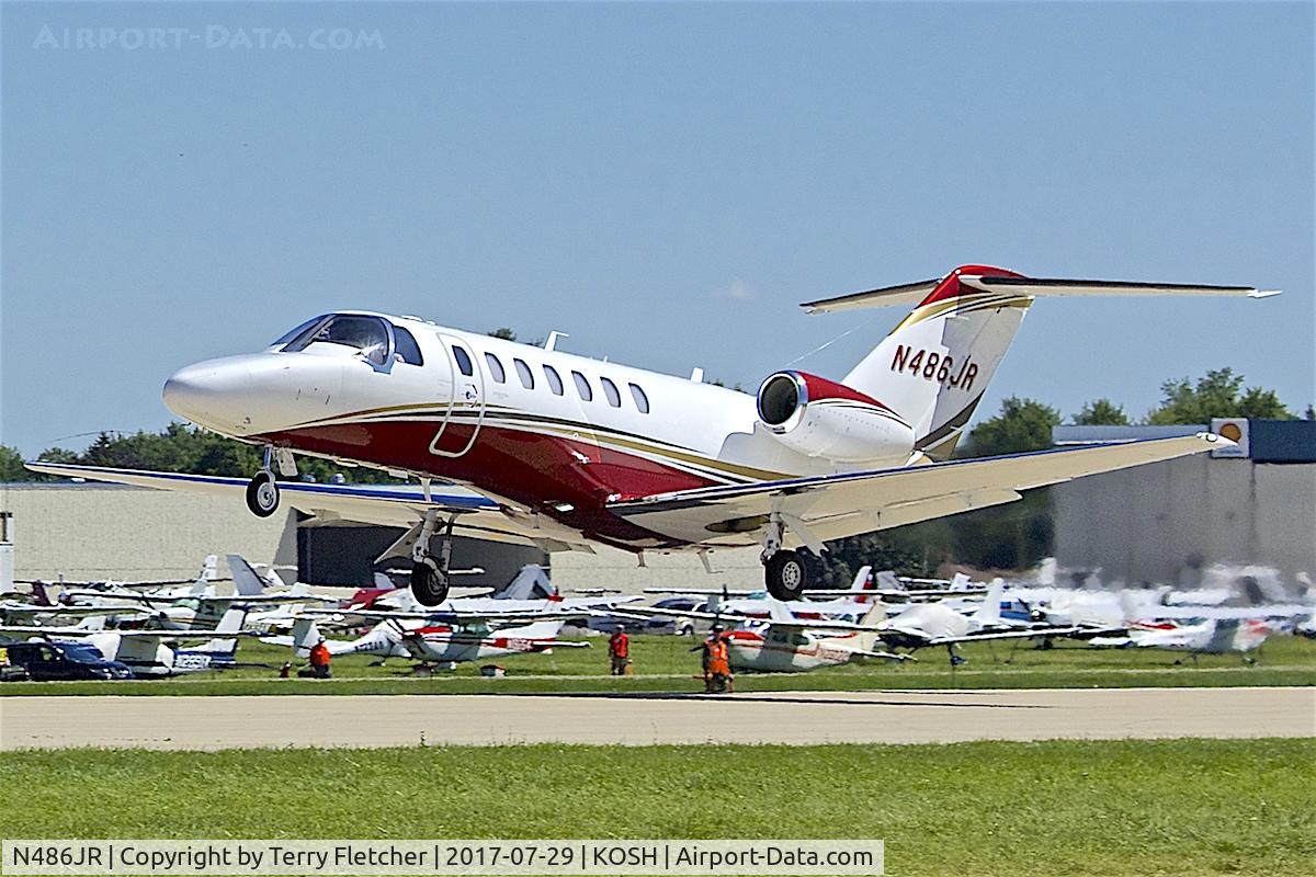 N486JR, 2016 Cessna 525B CitationJet Cj3 C/N 525B-0486, at 2017 EAA AirVenture at Oshkosh