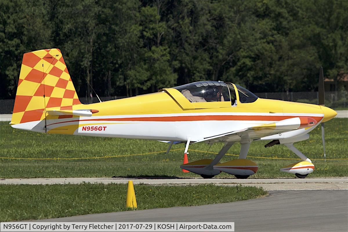 N956GT, 2013 Vans RV-9A C/N 91433, at 2017 EAA AirVenture at Oshkosh
