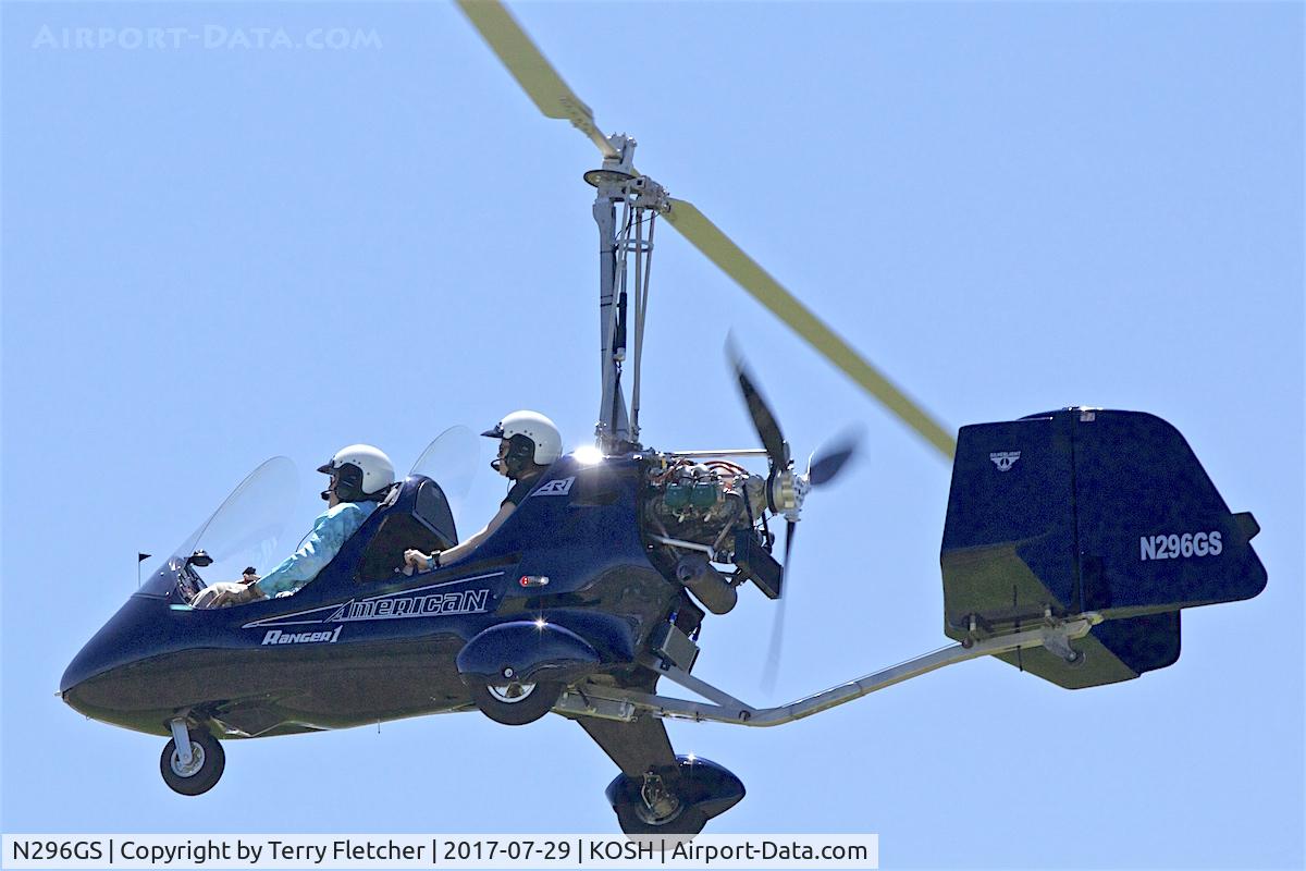N296GS, 2017 SilverLight Aviation AR-1 American Ranger C/N 0015, at 2017 EAA AirVenture at Oshkosh