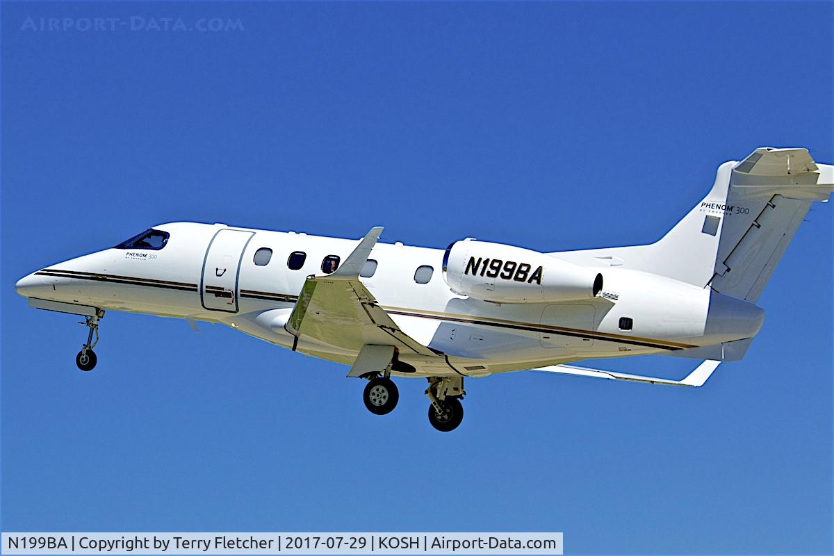 N199BA, 2015 Embraer EMB-505 Phenom 300 C/N 50500290, at 2017 EAA AirVenture at Oshkosh
