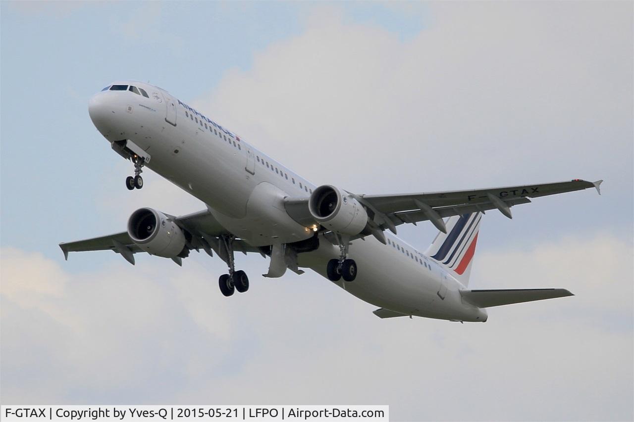 F-GTAX, 2009 Airbus A321-212 C/N 3930, Airbus A321-212, Take off rwy 24, Paris-Orly airport (LFPO-ORY)