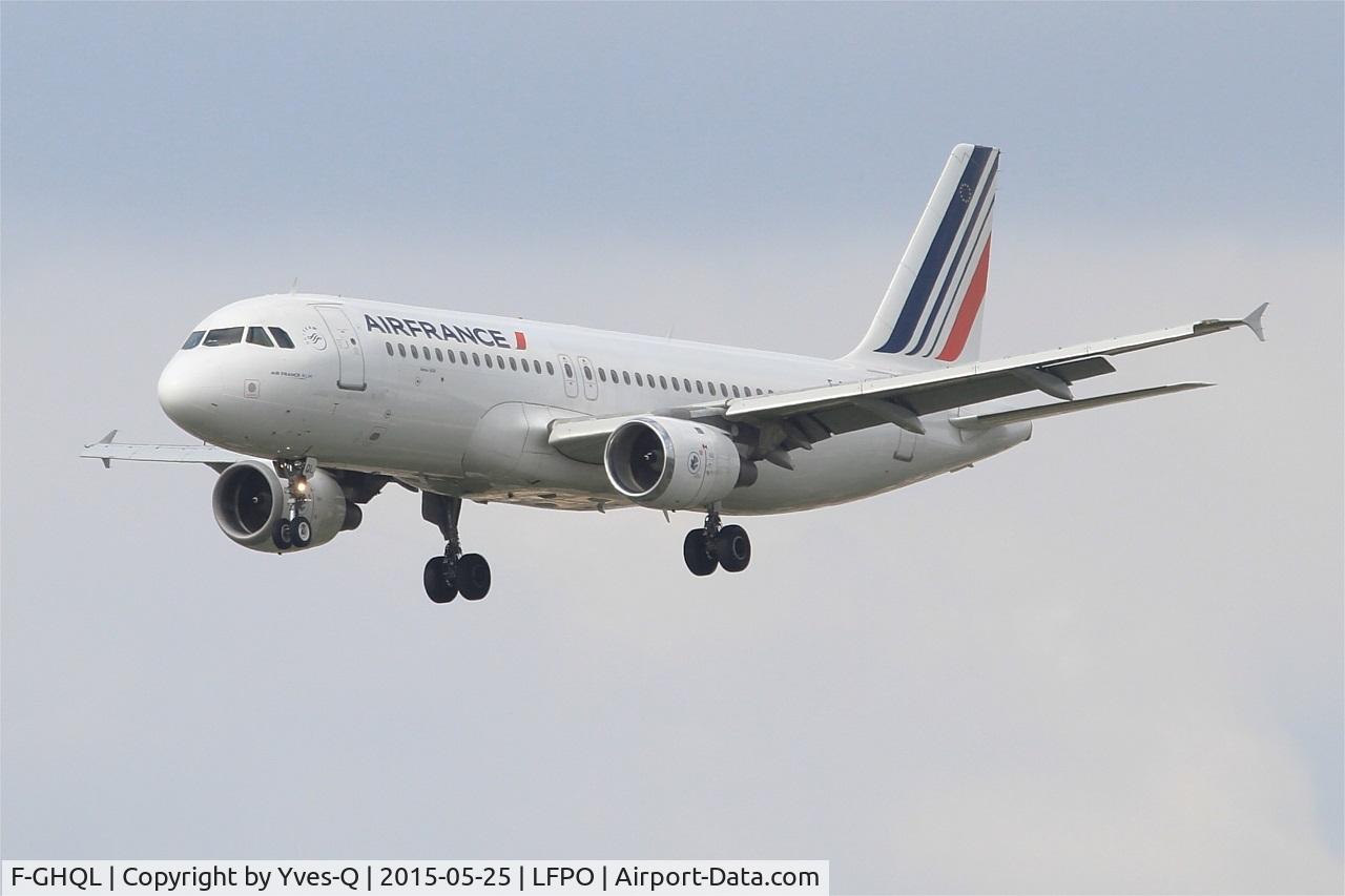 F-GHQL, 1991 Airbus A320-211 C/N 0239, Airbus A320-211, Short approach rwy 26, Paris-Orly airport (LFPO-ORY)