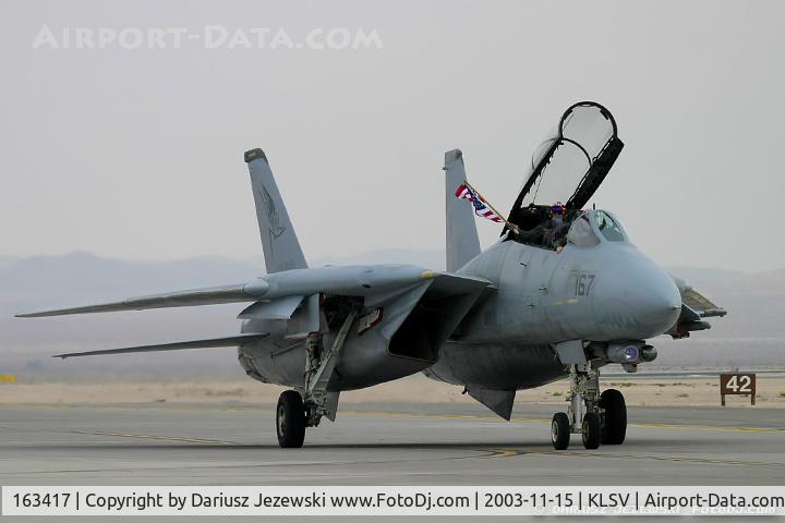 163417, Grumman F-14D Tomcat C/N 601, F-14D Tomcat 163417 AD-167 from VF-101 