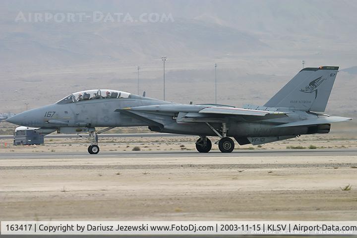 163417, Grumman F-14D Tomcat C/N 601, F-14D Tomcat 163417 AD-167 from VF-101 