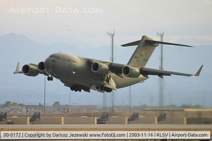 00-0172, 2001 Boeing C-17A Globemaster III C/N P-72, C-17A Globemaster 00-0172 from 62nd AW 446th AW McChord AFB, WA