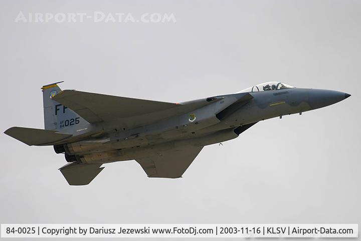 84-0025, 1984 McDonnell Douglas F-15C Eagle C/N 0936/C328, F-15C Eagle 84-0025 FF from 27th FS 'Fighting Eagles' 1th FW Langley AFB, VA