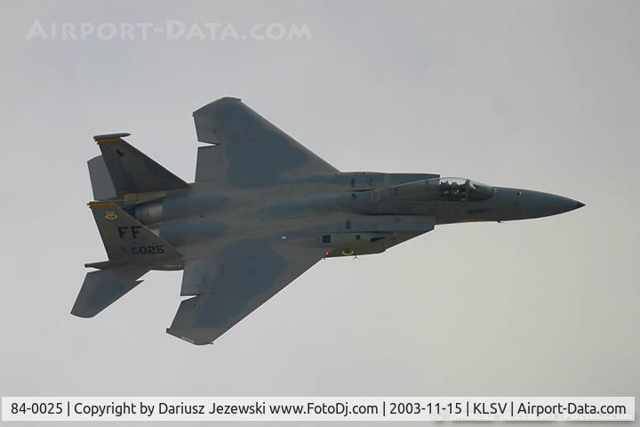 84-0025, 1984 McDonnell Douglas F-15C Eagle C/N 0936/C328, F-15C Eagle 84-0025 FF from 27th FS 'Fighting Eagles' 1th FW Langley AFB, VA
