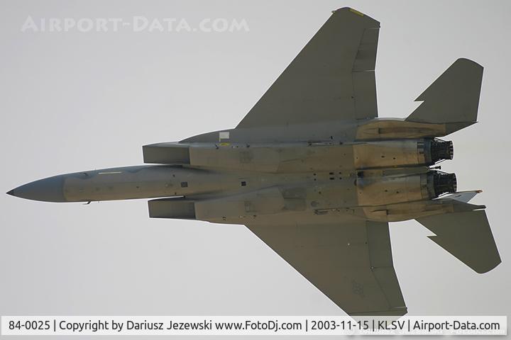 84-0025, 1984 McDonnell Douglas F-15C Eagle C/N 0936/C328, F-15C Eagle 84-0025 FF from 27th FS 'Fighting Eagles' 1th FW Langley AFB, VA
