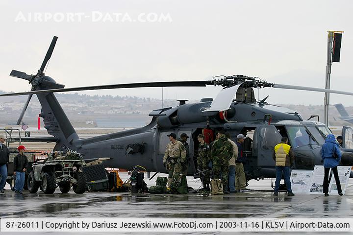 87-26011, 1987 Sikorsky MH-60G Pave Hawk C/N 70-1213, HH-60G Pave Hawk 87-26011  from 66th RQS 