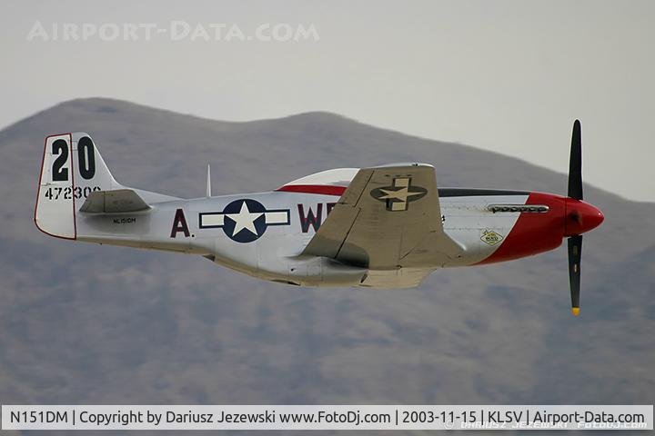 N151DM, 1944 North American F-51D Mustang C/N 44-13250, North American F-51D Mustang 