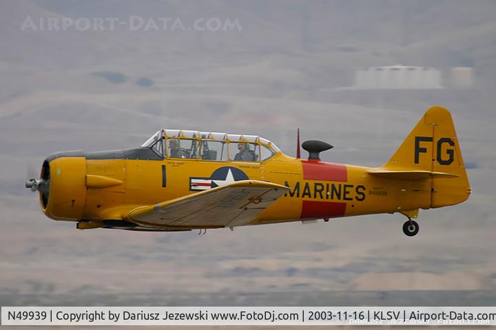N49939, 1951 North American T-6G Texan C/N 168-466, North American T-6G Texan C/N 49-3352, N49939