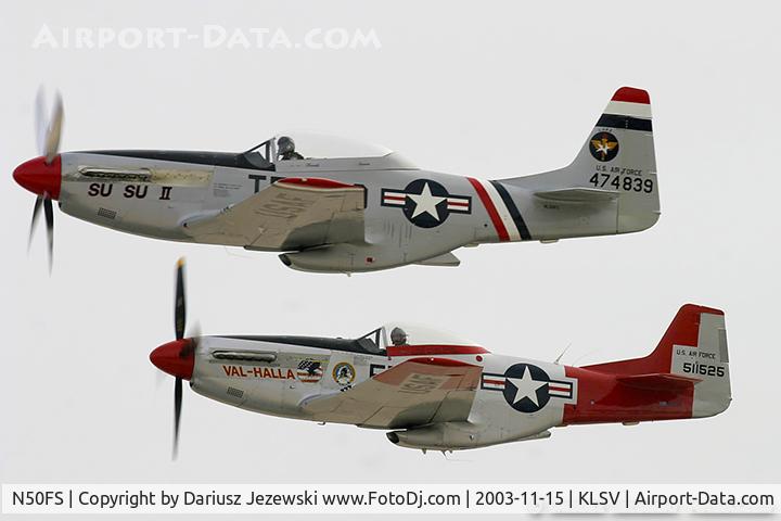 N50FS, 1966 North American F-51D Mustang C/N 44-74839-59, North American F-51D Muatng 
