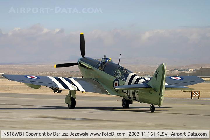 N518WB, 1950 Fairey Firefly AS.6 C/N F.8646, Fairey Firefly AS-6 C/N 135129, NX518WB