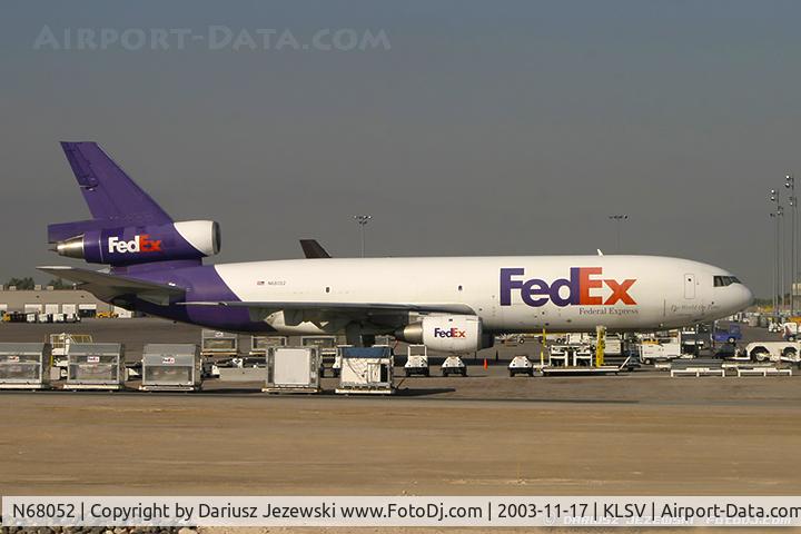 N68052, 1974 McDonnell Douglas MD-10-10F C/N 47806, Mcdonnell Douglas MD-10-10F  C/N 47806, N68052
