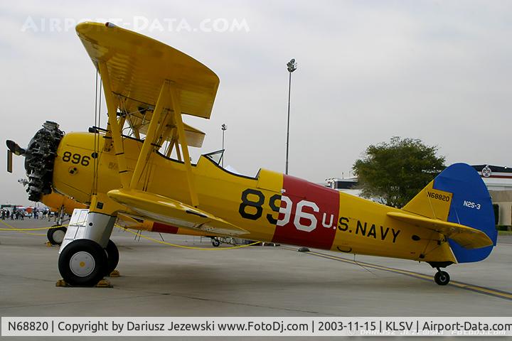 N68820, 1944 Boeing A75N1(PT17) C/N 75-5350, Boeing A-75N1 (PT-17) Stearman C/N 75-5350, N68820
