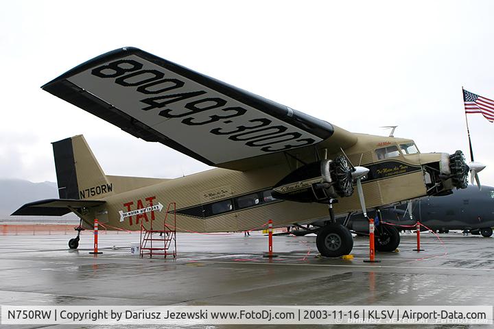 N750RW, 1985 Bushmaster 2000 C/N 2, Bushmaster 2000 C/N 2 - replica of the Ford Tri Motor , N750RW