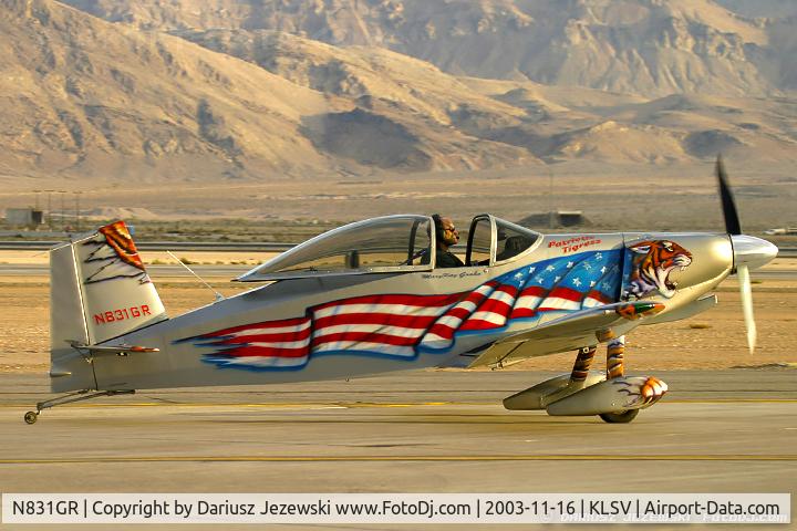 N831GR, Thorp T-18 Tiger C/N 831, Thorp T-18 C/N 831, N831GR