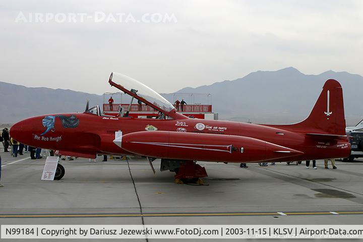 N99184, 1955 Canadair T-33AN Silver Star 3 C/N T33-98, Canadair T-33-MK3 Silver Star 