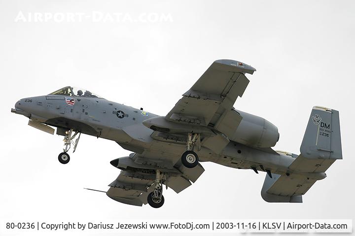 80-0236, Fairchild Republic OA-10A Thunderbolt II C/N A10-0586, A-10A Thunderbolt II 80-0236 DM from 358th FS 