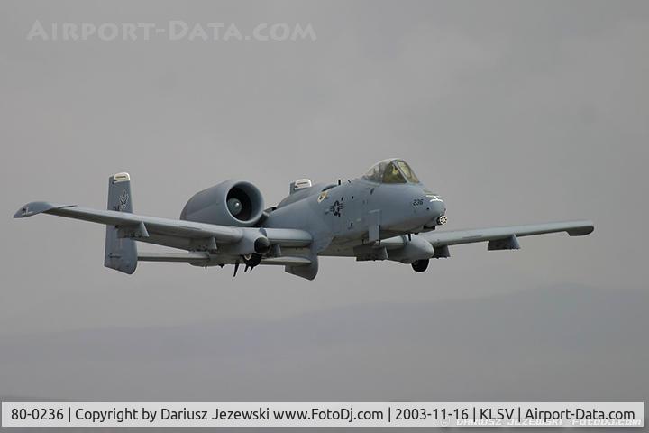 80-0236, Fairchild Republic OA-10A Thunderbolt II C/N A10-0586, A-10A Thunderbolt II 80-0236 DM from 358th FS 