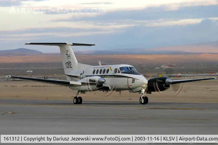 161312, Beech UC-12B Huron C/N BJ-29, UC-12B Huron 161312 7H from NAS Fallon, NV