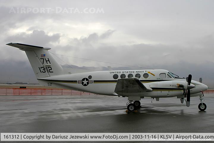 161312, Beech UC-12B Huron C/N BJ-29, UC-12B Huron 161312 7H from NAS Fallon, NV