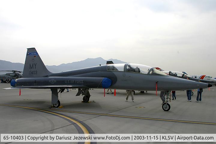 65-10403, 1965 Northrop T-38A-60-NO Talon C/N N.5822, T-38A Talon 65-10403 MY from 435th FTS 'Black Eagles' Randolph AFB, TX
