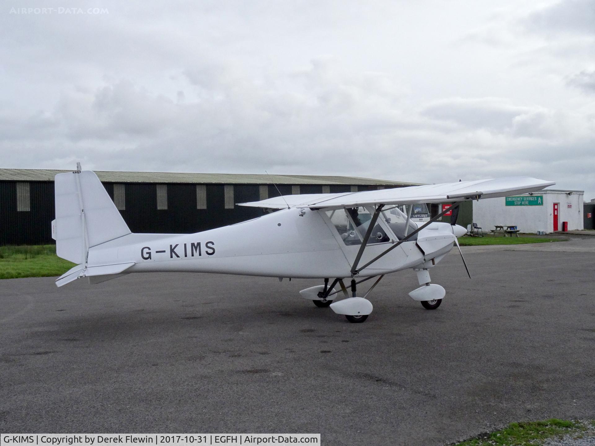 G-KIMS, 2017 Comco Ikarus C42 FB100 C/N 1704-7497, Ikarus, Gower Flight Swansea based.