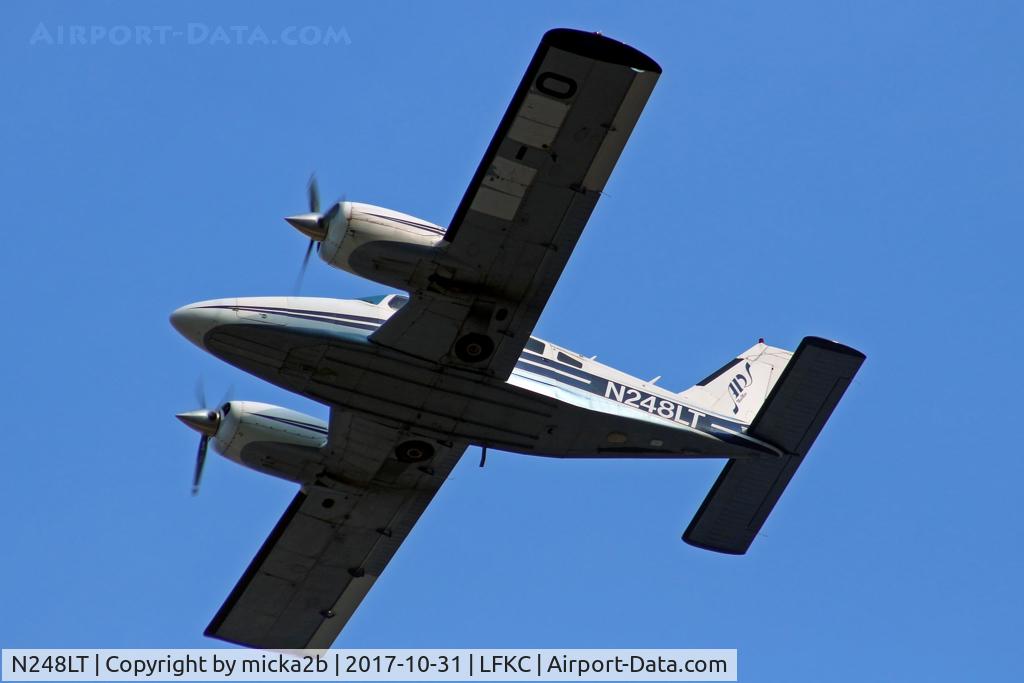 N248LT, 1975 Piper PA-34-200T Seneca II C/N 34-7570019, Take off