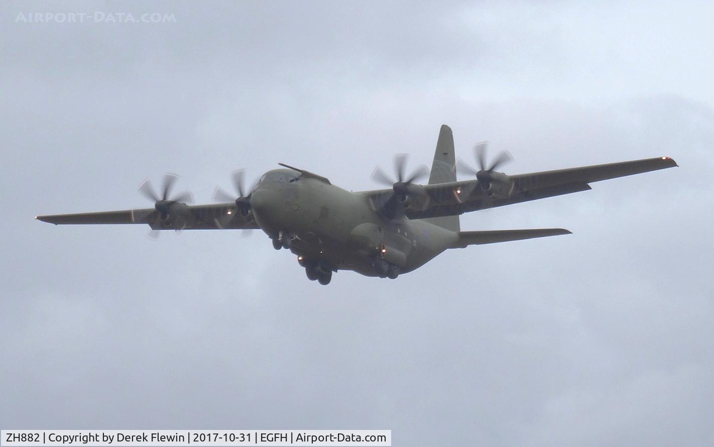 ZH882, 1999 Lockheed Martin C-130J Hercules C.5 C/N 382-5480, Hercules C.5, ZZ882, callsign RRR128, RAF Brize Norton Based.