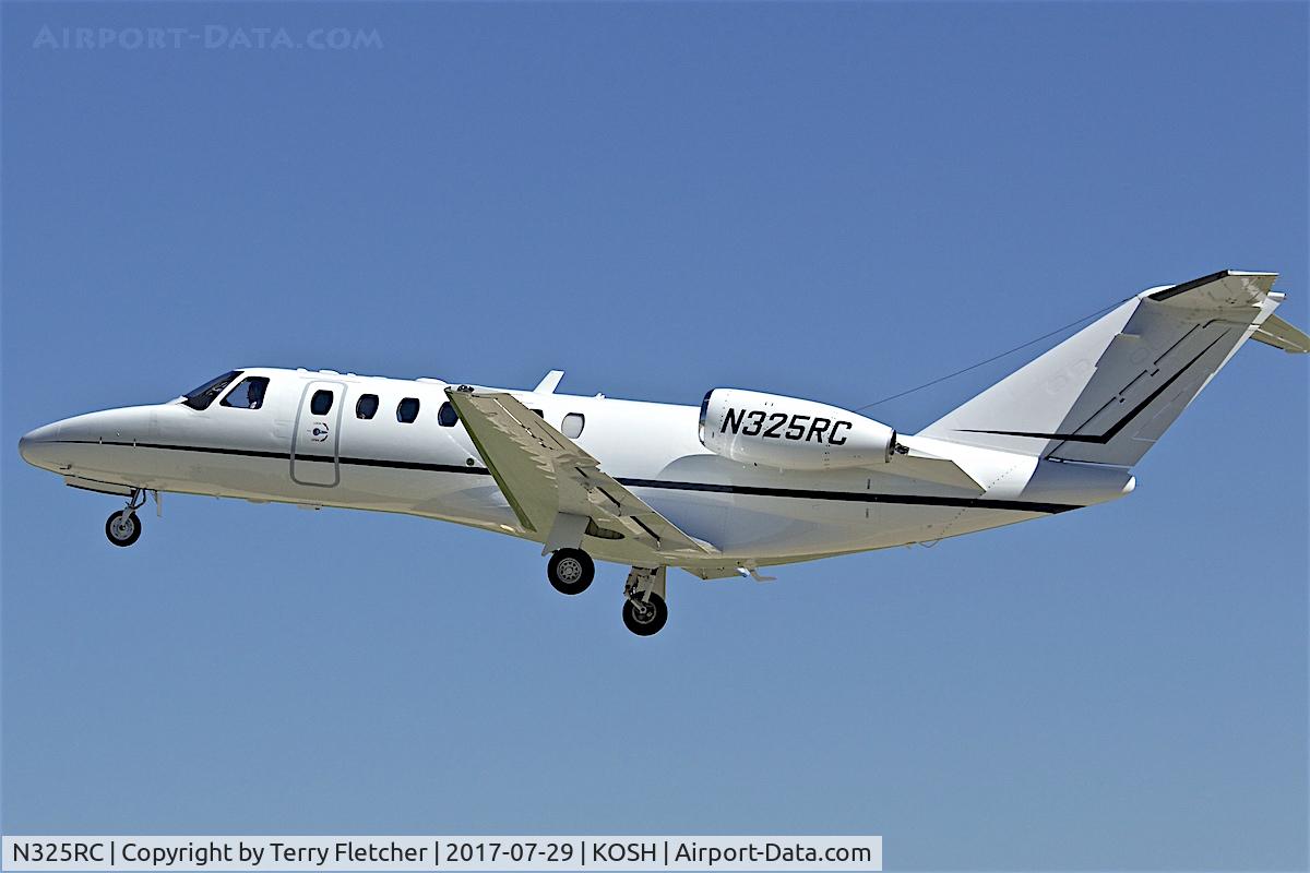 N325RC, 2005 Cessna 525B CitationJet CJ3 C/N 525B-0021, at 2017 AirVenture at Oshkosh